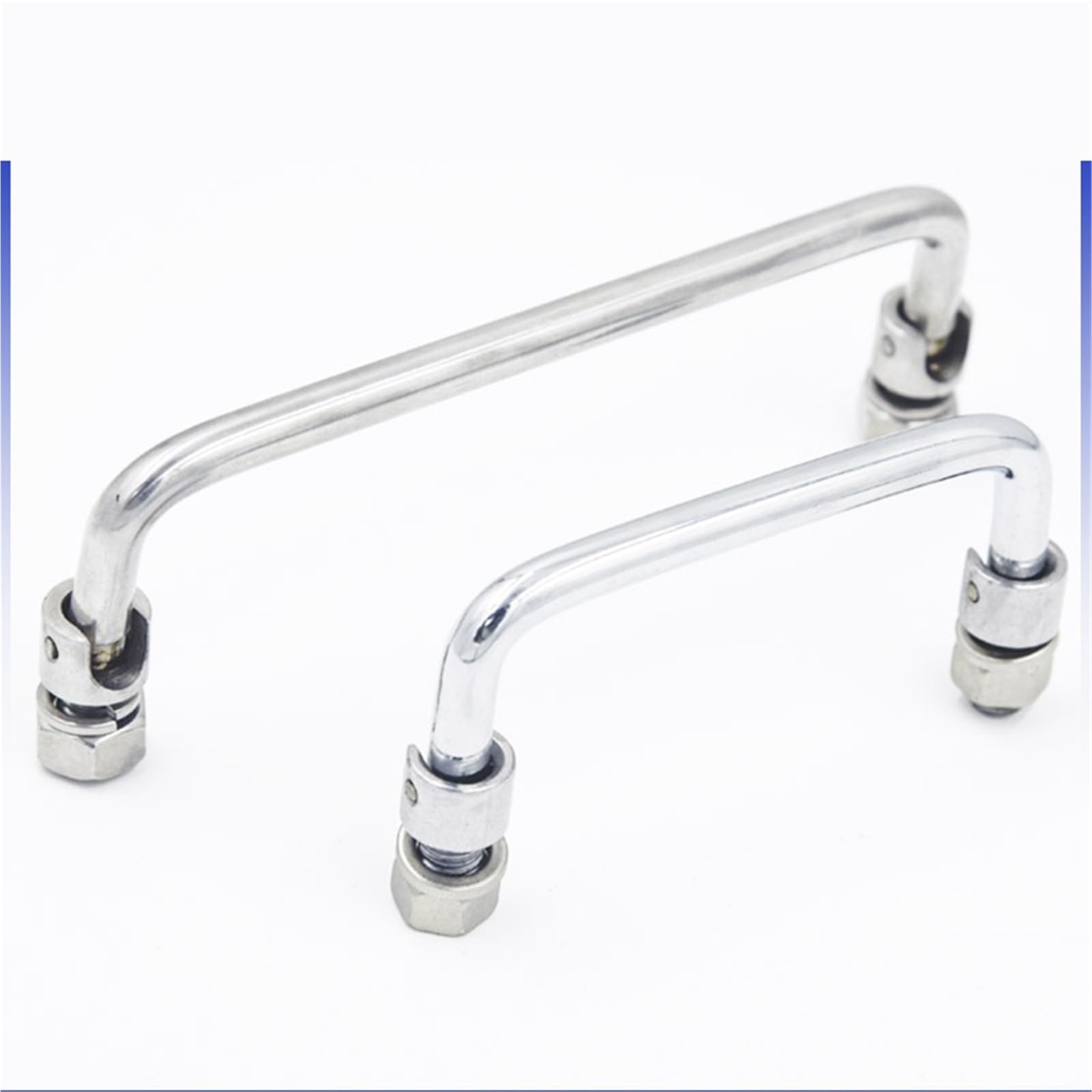 Poignée de traction pliante 155mm en acier inoxydable avec ressort
