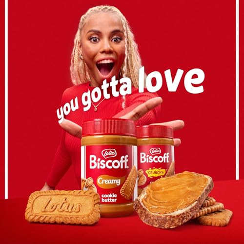 Image of Lotus Biscof Crunchy Cookie Butter Spread, Crispy, GMO Free Family Pack, 400g (From Belgium)*