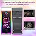 Magic Mirror Photo Booth with Flight Case and Square Fill Light, 65in Movable Mirror Photo Booth Machine with 32in Touch Screen for Events Parties Wedding Rental (Black)
