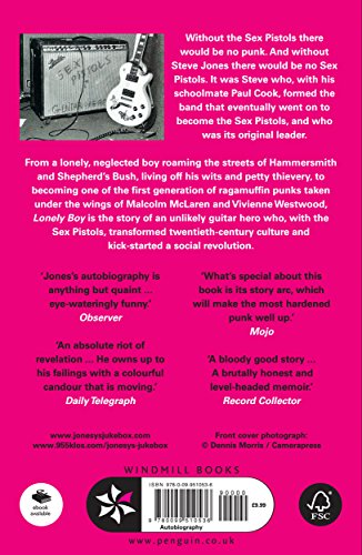 Lonely Boy: Tales from a Sex Pistol (Soon to be a limited series directed by Danny Boyle)