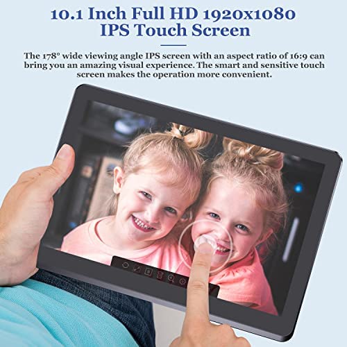 Digital Photo Frame Wifi 10-Inch Ips Touch Screen 1920 X 1080 High-Definition Display Digital Picture Frame, Auto-Rotate, 8Gb Storage, Sharing Photos Via App, Email, Cloud #TOP2
