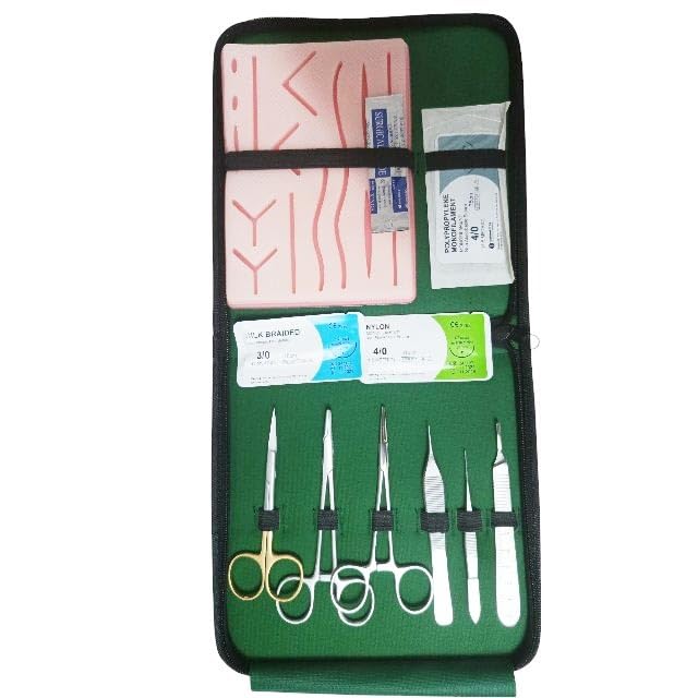 Suture Practice Kit for Students, Complete Training Kit