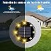 StillCool Luz de Suelo Solar, 4 PZS Luces Solar de Tierra Impermeable...