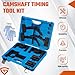 Camshaft Phaser Timing Chain Tool, Camshaft Holding Tool Crankshaft Pulley Wrench Fit For VW | Fit For Chrysler | Fit For Dodge, 3.6L Pentastar Engine, Replaces# 10369 10200A 10202 10198A 2025200090