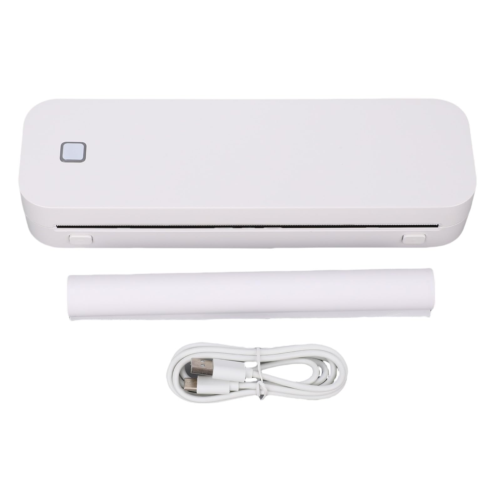Jeffergarden Impresora Térmica Portátil, Inalámbrica y sin Tinta, 200 dpi, Compatible con Papel A4, A5, Carta y Legal; con Batería de 2600 MAh Compatibilidad con iOS ; Ideal para el