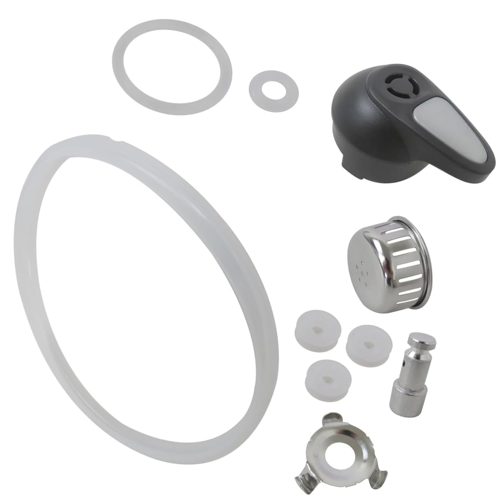 Kaeltsyn Replacement Parts Set Suitable for 6L Electric Cookers Includes Anti Block Sealing Rings