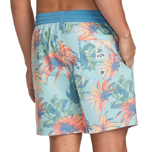 Billabong Men's Sundays Layback Elastic Waist 17 Inch Swim Trunks (S-XL)2