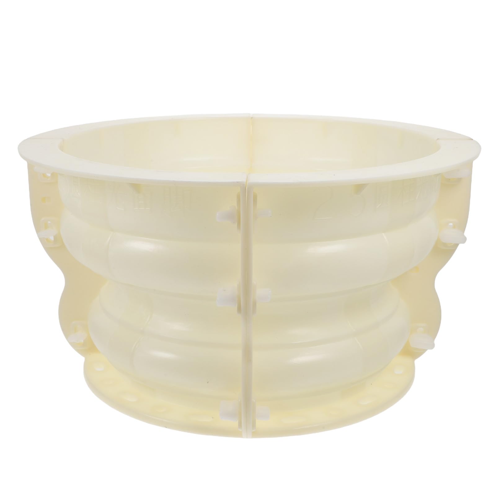 Moule colonne romaine en ciment TEHAUX en plastique solide pour ornements architecturaux