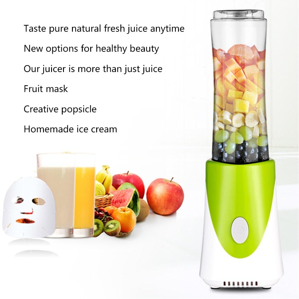 Frullatore Spremiagrumi Smoothie Blender Maker Frullatore Multifunzione Con 4 Lame 22000 Rpm Per Frutta, Verdura, Smoothie, Milkshake, Trita Ghiaccio, Spezie Con Tazze Portatili Senza BPA 600 Ml 250W
