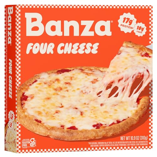 Banza Four Cheese Gluten Free Chickpea Pizza, 10.9 OZ