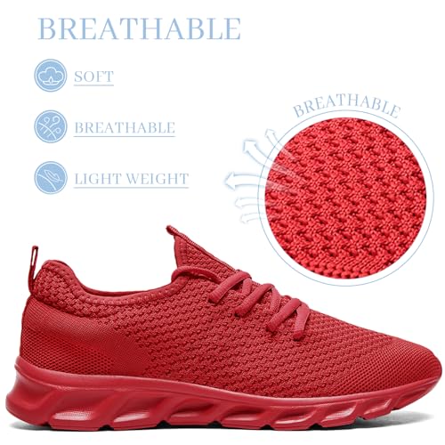 Image of Running Shoes for Men Womens Walking Slip On Tennis Sneakers | Comfortable Lightweight丨Breathable Mesh丨Gym丨Non Slip Sole丨Unisex Shoes丨 Athletic Workout Casual Fashion Sports