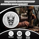 Zoom IMG-1 corona teschio sobriet moneta chip Zoom IMG-1 corona teschio sobriet moneta chip