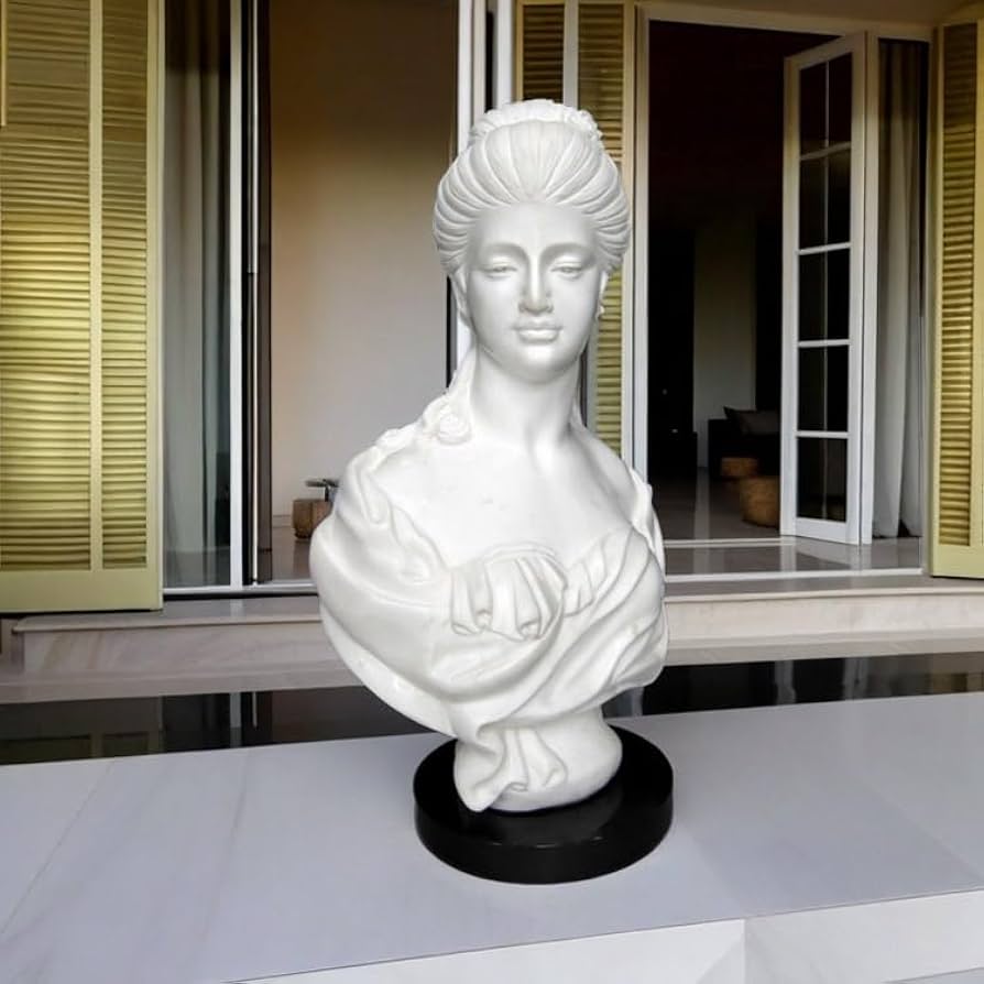 Amazon.co.jp: 大理石彫刻 女神の胸像B 石像 高さ67cm インテリア