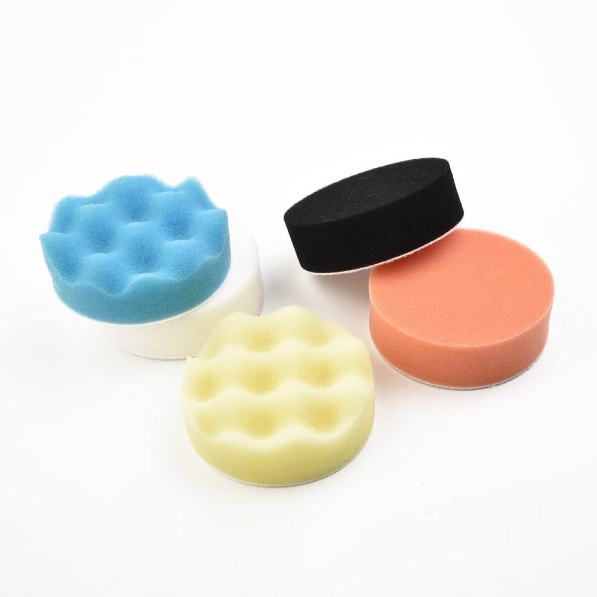 DAZZLEEX 50 tamponi per lucidatura, diametro 75 mm, per lucidatura e pulizia auto