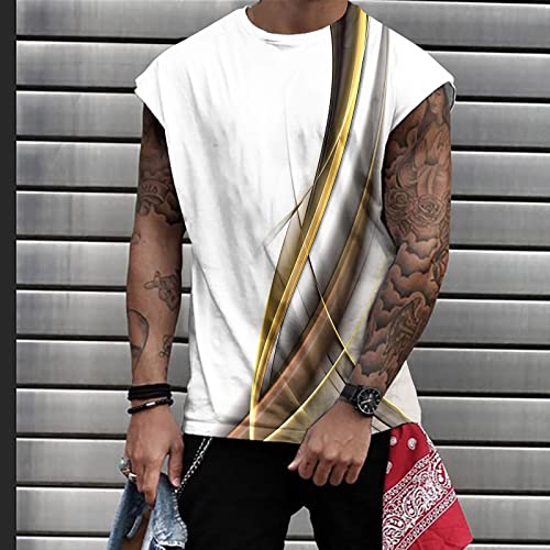 Muscularfit Sleeveless T-shirts for Men