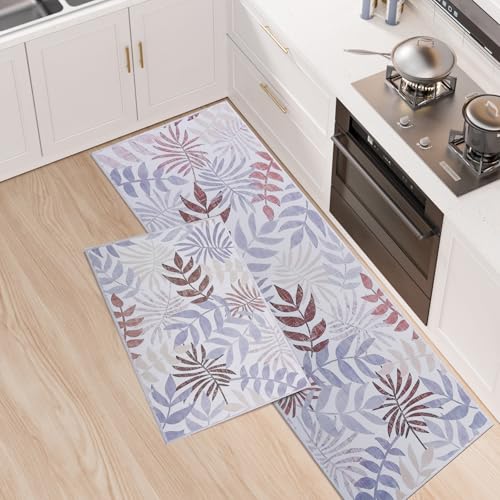 Uso versatile e opzione regalo: questo set di tappeti da cucina non è solo l'ideale per le cucine; È perfetto come tappetino antiscivolo per lavanderia, tappetino da bagno lavabile o tappetino da corridoio della fattoria. Inoltre, questi eleganti tappeti da cucina sono regali premurosi per la famiglia e gli amici durante le vacanze come Natale e il Ringraziamento.