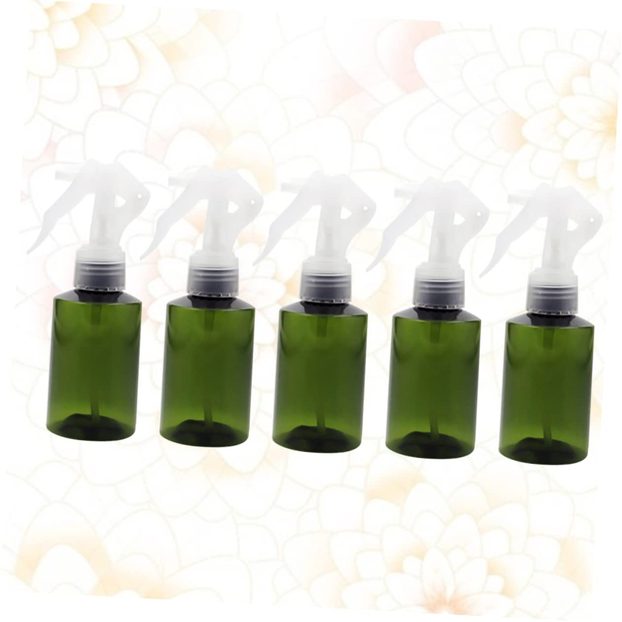 MAGICLULU 10 Flaconi Spray Da 200 Ml Riutilizzabili Con Pompa in Plastica Fine Facili Da Trasportare Con Pressione A Una Mano Verdi