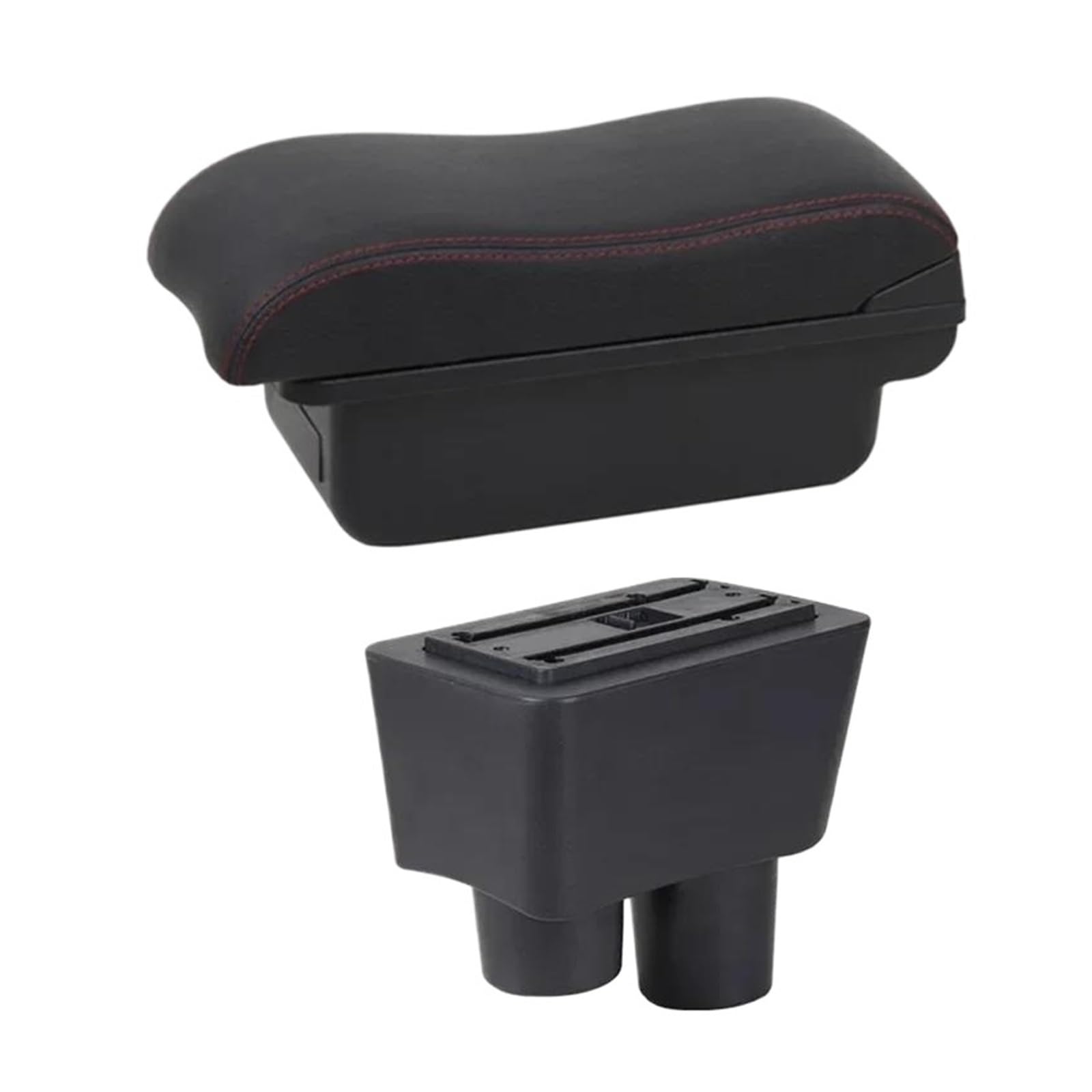 Otbehuwj B2 Red Line For Nissan For Almera For Versa Car Armrest Box Interior Retrofit Storage Box