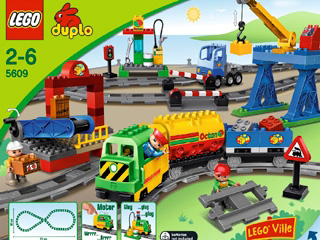 LEGO Duplo 5609 - Eisenbahn Super Set – Bild 3