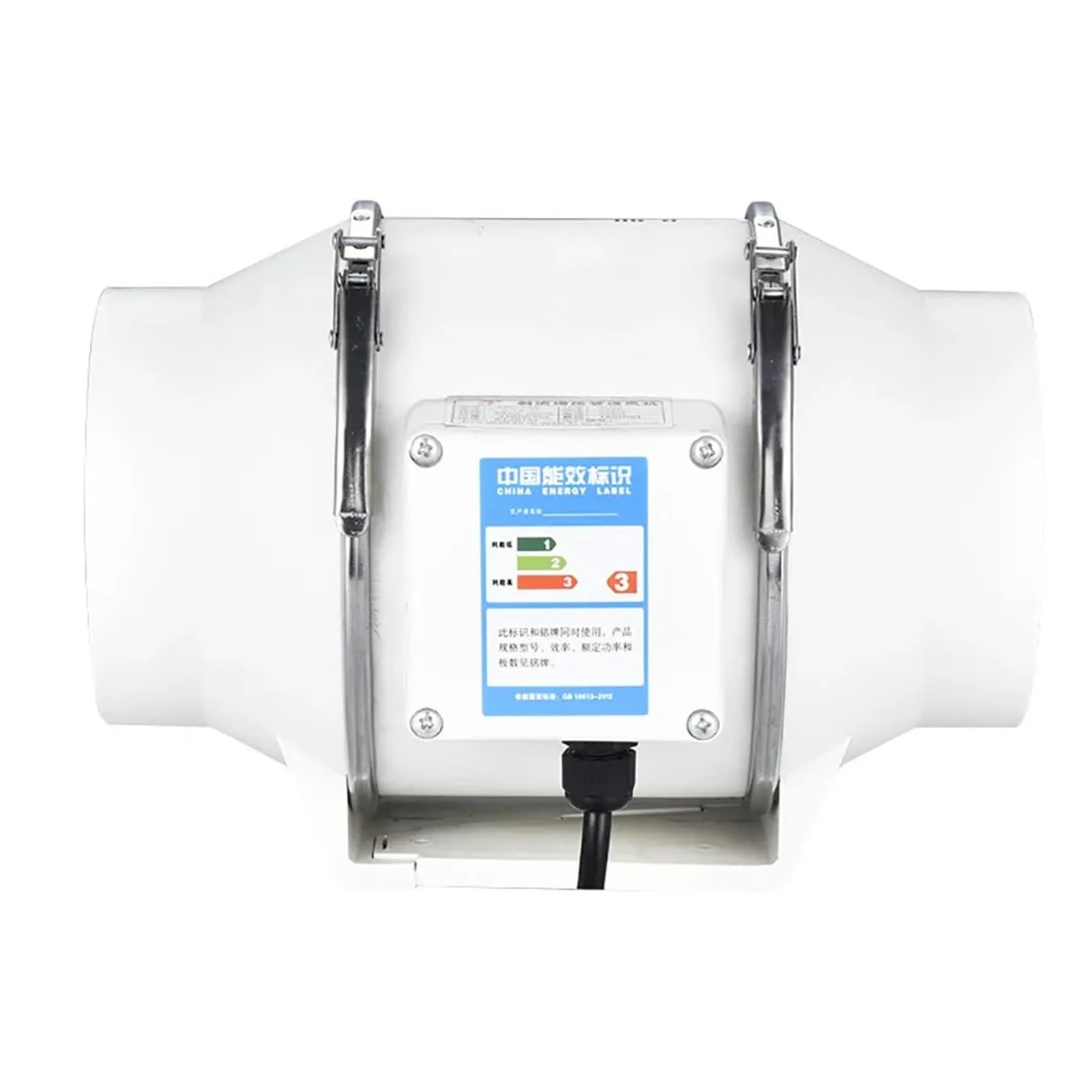 Ventilador de Extracción Ventiladores De Escape Hogar Silencioso Tubo En Línea Ventilador De Conducto For Baño Extractor Ventilación Cocina Inodoro Pared Aire Limpio Ventilador(4 inch)