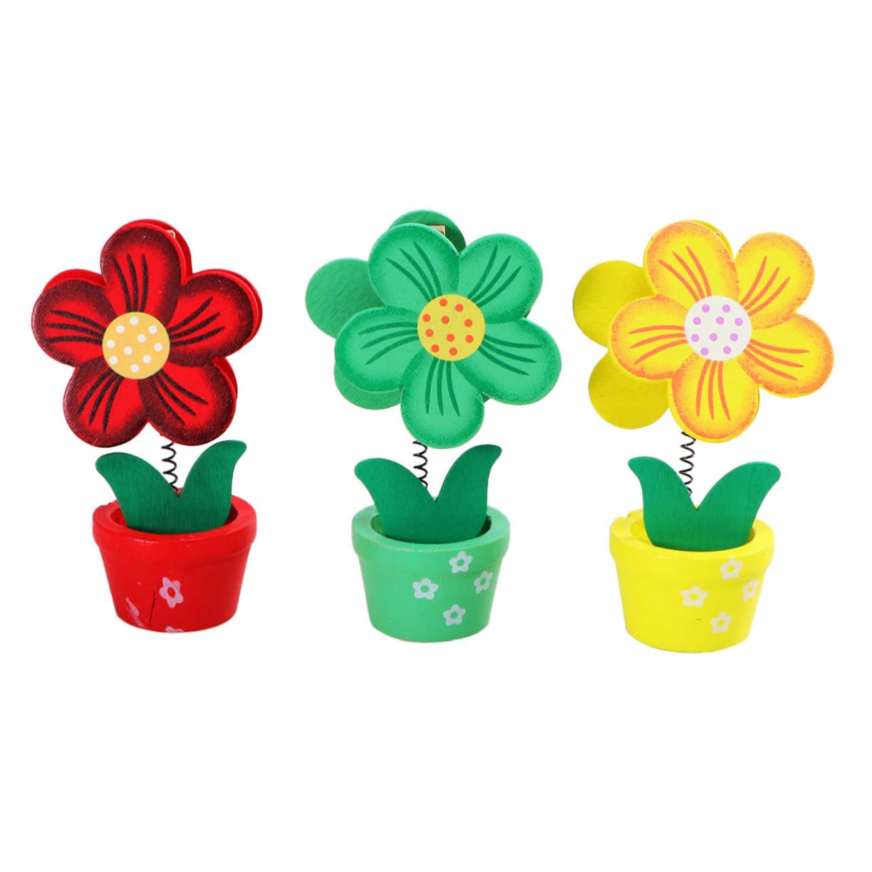 ABOOFAN 6pcs Photo Clip Holder Seating Card Holders Office Desk Decorations Easel Stand Party Decoration Card Holder Crafts for Kids Music Note Decor Menu Message Wooden Toddler Spring