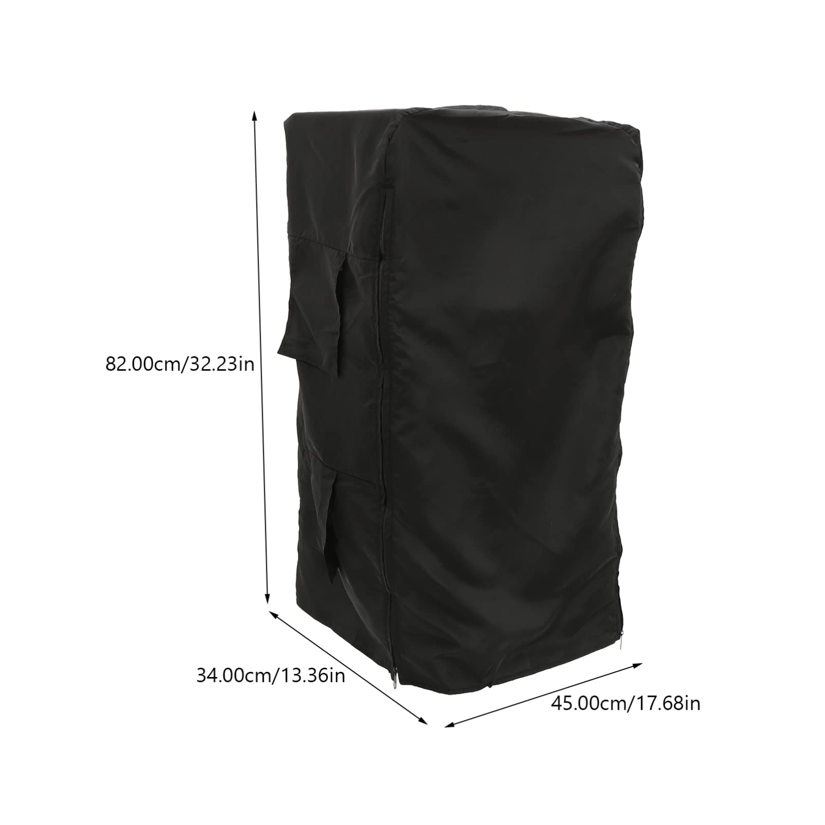 BESPORTBLE Light Blocking Bird Cage Cover Breathable Multipurpose for Birds Windproof for Parrots Machine Washable Black