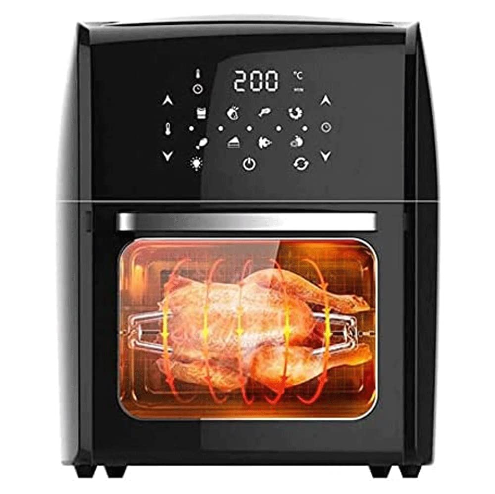 Air Fryer Digital Air Fryer Oven Cooker Visible Window Supports Customerizable Cooking 100 to 450 LED Touchscreen Easy
