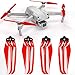 Master Airscrew Stealth Propellers for DJI Air 2S - Red, 4 pcs