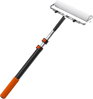 Buyplus 9 Foot High Reach Paint Roller with Lightweight Sturdy Aluminum 1-3FT Telescoping Extension Pole, Multi-Function P...