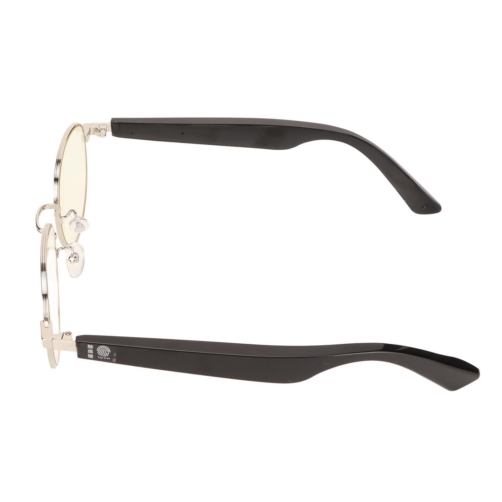 Gafas Inteligentes Auriculares De Conducción Ósea, IPX4 Negro