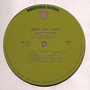 James Taylor - Sweet Baby James - Warner Bros. Records - 46