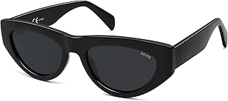 SOJOS Trendy Polarized Sunglasses Womens Retro Vintage 90s Cute Cat Eye Sun Glasses SJ2614 Global Recycled Standard Global Recycled Standard Global Recycled Standard