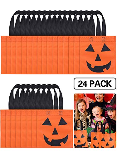 Sac de bonbons Halloween citrouille pour récolte des friandises et goûter enfants