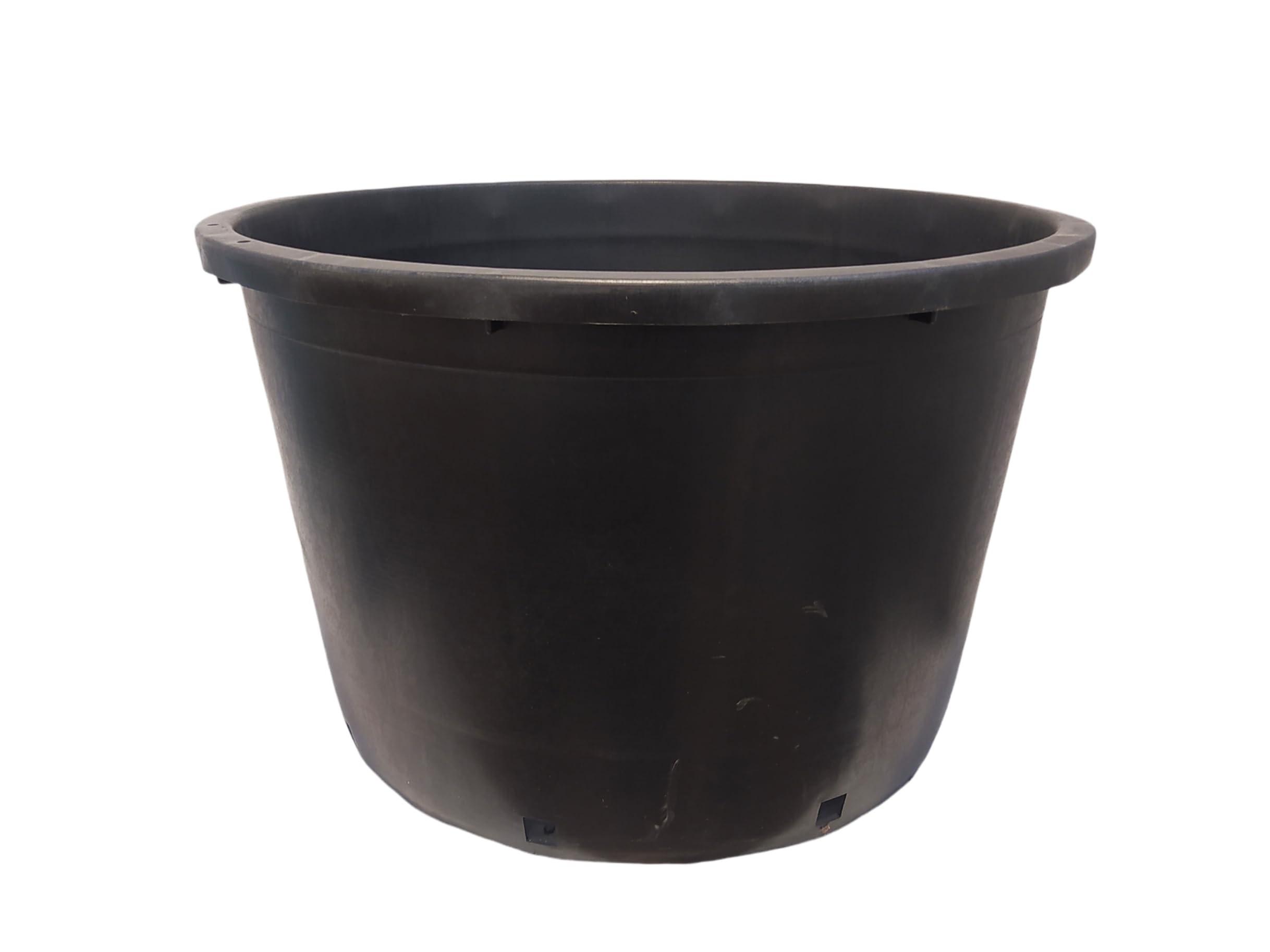 NG NICCOLAI VASO TINOZZA MASTELLO DI GRANDI DIMENSIONI SENZA MANICI CON FORI PER ORTO GIARDINAGGIO E VIVAISMO VARIE MISURE 100% PVC RICCLATO (LT. 230 (Ø85/80 cm - H. 55 cm))