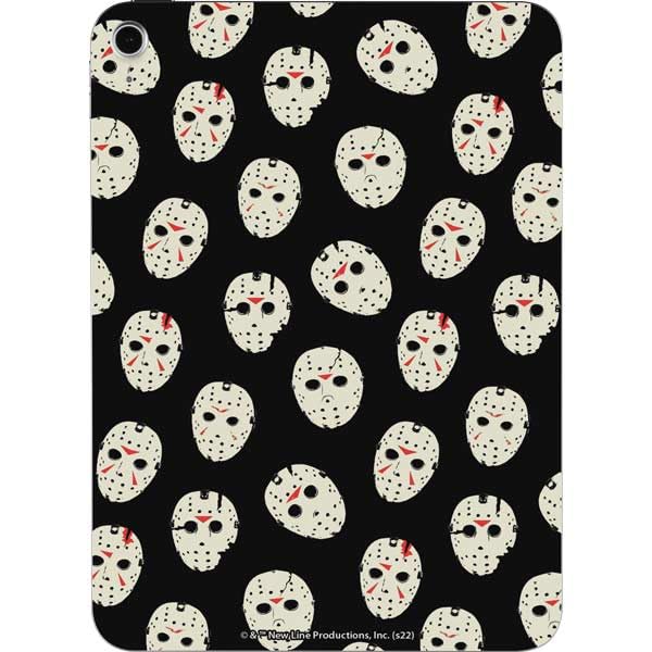 Skinit Decal Tablet Skin Compatible with iPad 11th Gen (2025) - Officially Licensed Warner Bros Friday The 13th Jason Voorhees Pattern Design