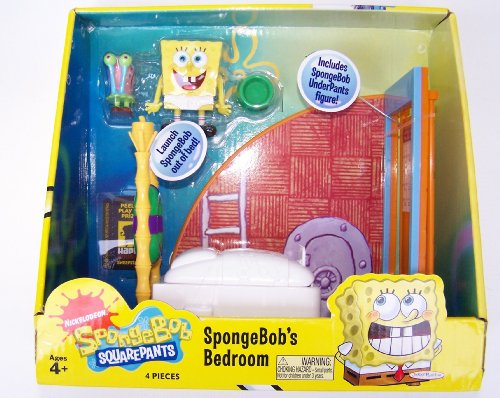 Amazing 🔥 SpongeBob SquarePants Bedroom Play Set