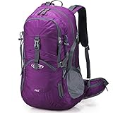 [G4Free] 登山リュック 45l 多機能バックパック 大容量 レインカバン付き アウトドア バッグ 防災 遠足 軽量 撥水 旅行 ハイキング 給水システム付き
