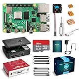 Diseñado para Raspberry Pi 4: La fuente de alimentación USB-C con interruptor de encendido / apagado incluido en este kit de Raspberry Pi 4 4gb fue especialmente desarrollada y probada para Raspberry Pi 4. El kit de inicio Raspberry Pi 4 incluye dos cable Micro HDMI a HDMI 4K60P de alta calidad para proporcionar el mejor soporte para la resolución de la pantalla de salida.