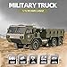 GoolRC RC Military Truck, 1:12 Scale 6WD Remote Control Car, 2.4GHz Army Cars All Terrain Off-Road Truck, Electric Toy Vehicle Gift for Adults