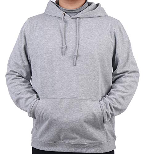 EMF shielding pullover hoodie, Single layer of silver fabric for the radiation protection