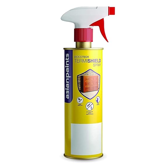 Asian Paints Woodtech Termishield DIY Termite Killer Trigger Spray for Home - Clear, 500ml