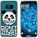 Produktbild PhoneNatic Case kompatibel mit Samsung Galaxy S8 Plus Silikon-Hülle Crazy Animals Panda M2