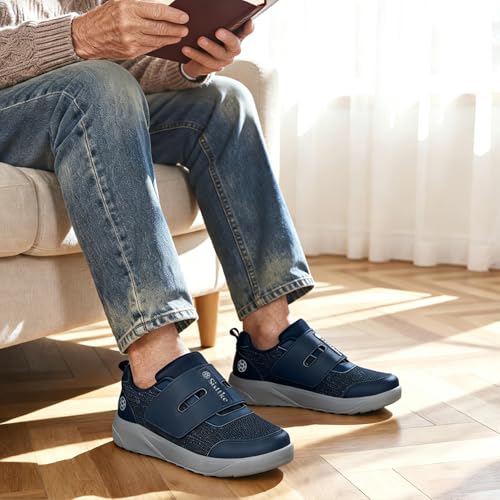 Image of Sisttke Women's Diabetic Shoes Wide Toe Box Slip-On Shoes