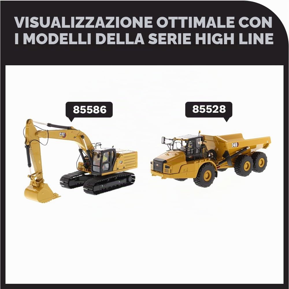 Diecast Masters 85585 - Escavatore idraulico Cat 330 Next Generation, scala 1:50, da 14 anni, in scatola di latta, adatto a collezionisti