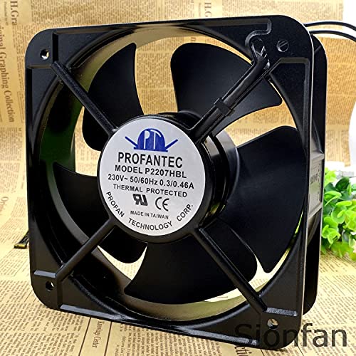 Davitu Remote Controls - For Original Taiwan For Hong PROFANTEC P2207HBL AC220V 20572 20CM 0.3A Fan Test Working