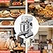 BOSBAK 10 QT Dough Mixer, Food Commercial Industrial Grade Stand Mixer with Stainless Steel Bowl and 3 Types of Mixing Tools, Built for Professional Baking: Effortlessly Handles Large Recipes
