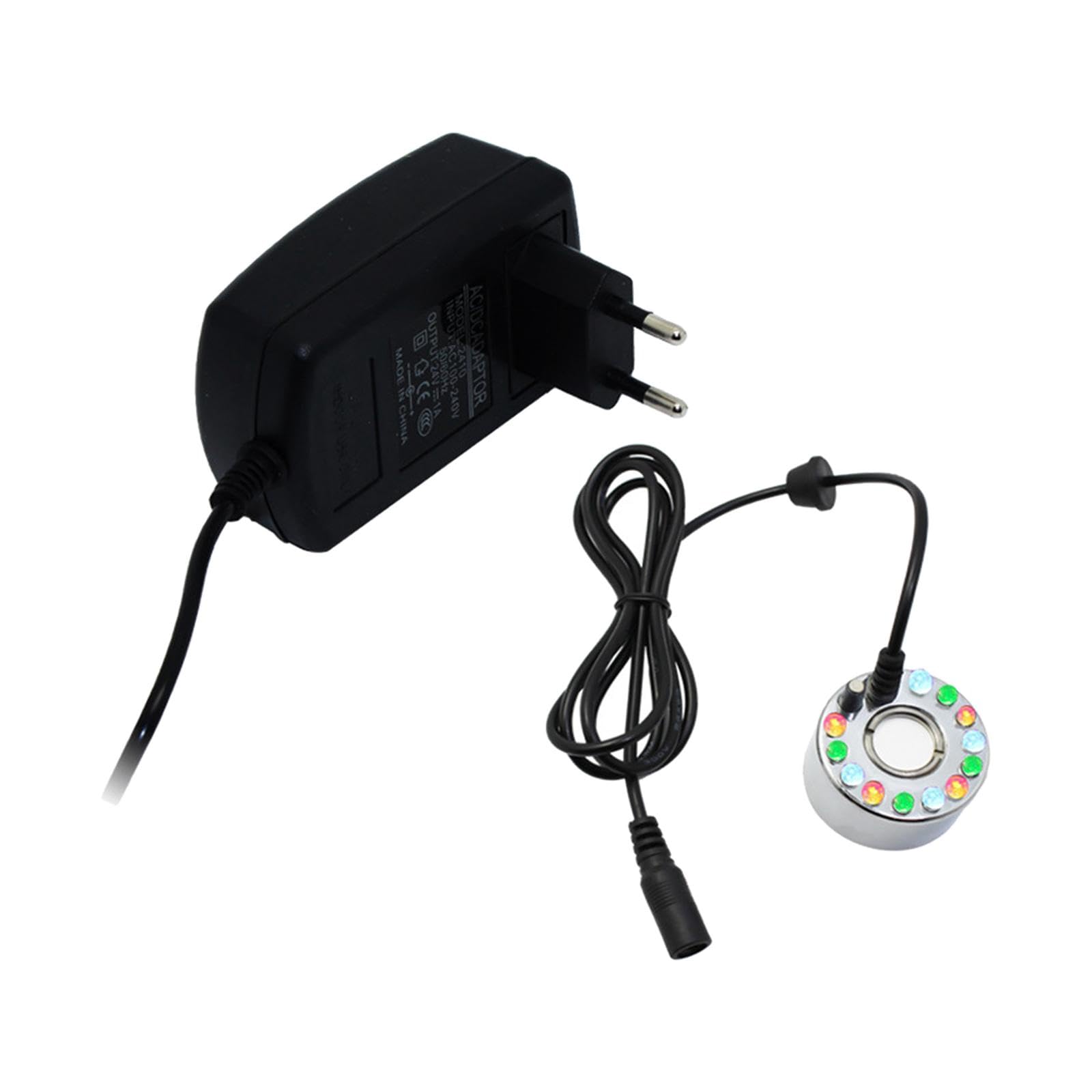 Ultrasonic Mist Maker Fogger Ornament 12 LED for Fish Tank Birdbath Sink Pot | Home & Garden | Home D?cor | Indoor Fountains-image-33