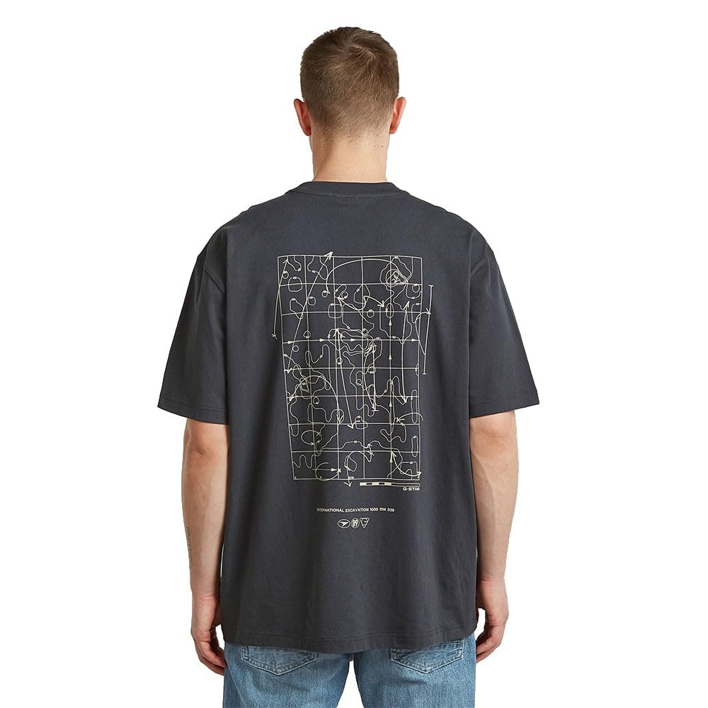G-Star Back Gr Relaxed R T Camiseta Hombre