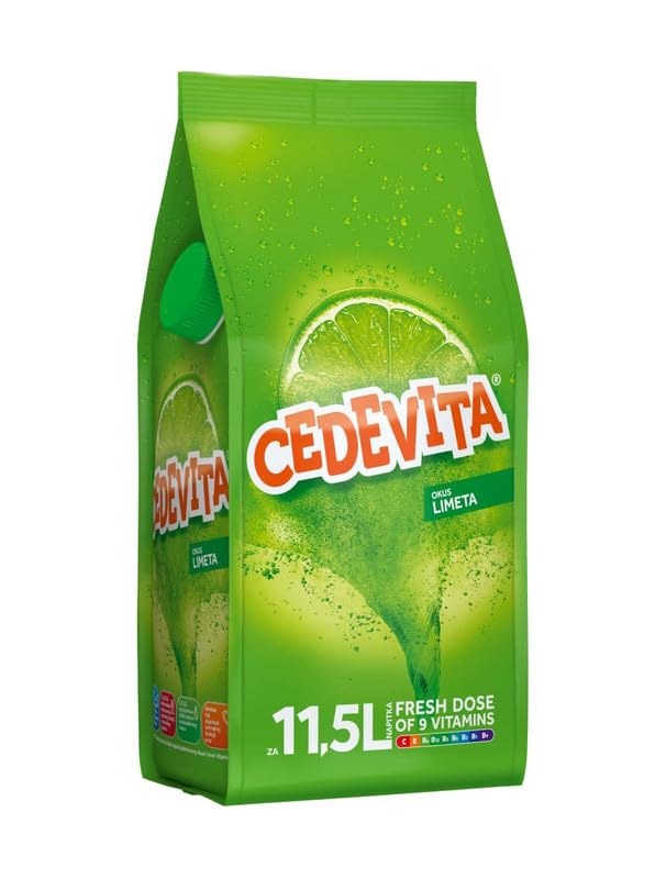 1 x Cedevita Instant Powder Vitamin Drinks (Lime, 900g)