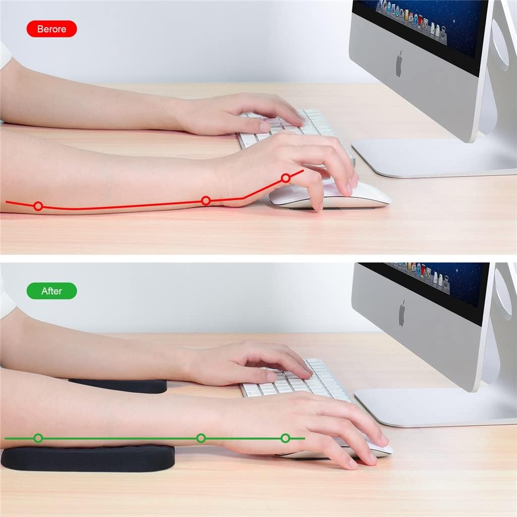 Pad Wrist Rest Pad Elbow Rest Pad Relief Elbow Pain Computer Armrest Arm Wrist Rest Support Mouse Pad for Desk